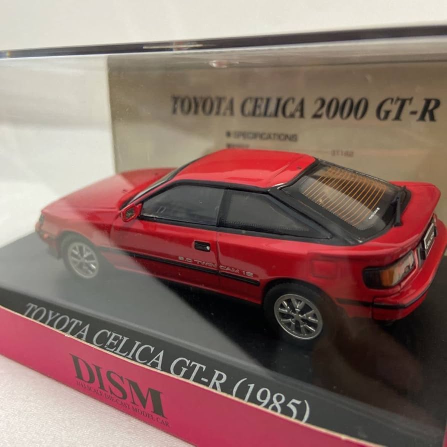Amazon | アオシマ DISM 1/43 TOYOTA CELICA GT-R ST162 Red